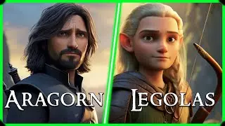 If Pixar Made Lord Of The Rings Characters