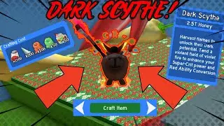 How I Bought DARK SCYTHE! In Bee Swarm Simulator