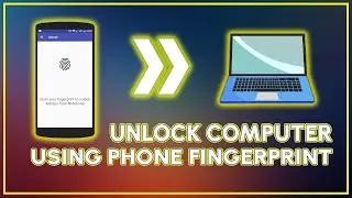 How to UNLOCK Computer Using Phone Fingerprint