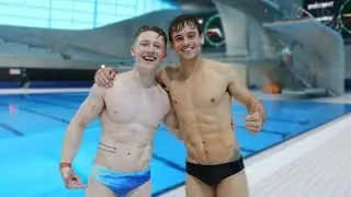 GYMNASTICS MEETS DIVING | Tom Daley vs. Nile Wilson