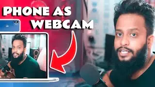 How To Use Your Phone as PC Webcam FREE!!! ( Full HD )