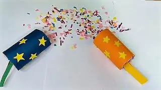 ХЛОПУШКА ИЗ ВТУЛКИ своими руками / БЕЗОПАСНАЯ ХЛОПУШКА / DIY THE FIRECRACKER FROM THE BARREL