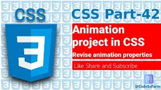 Mastering CSS Animation: Unveiling an Exciting Animation Project on CodeInFarm! [ 2024 ] in Hindi 🔥