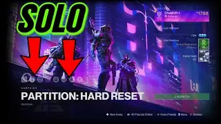 Solo PARTITION HARD RESET Exclusive Timed Mission - Bluejay Neomuna Quest - Destiny 2