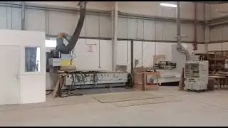 ONE CNC MACHINE OPERATOR AND SIX MACHINE TO OPERATE -MY WORK SPACE AREA