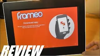 REVIEW: Frameo Wi-Fi Cloud Photo Frame - Smart Digital Photo Frame! (Touchscreen)