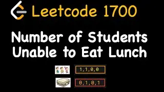 Leetcode 1700: Number of Students Unable to Eat Lunch