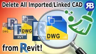 Revit Snippet: Delete All Imported/Linked CAD Files