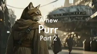 AI 80s Kids TV Show: Cat Star Wars — The Purr Awakens: A New Purr Part 2