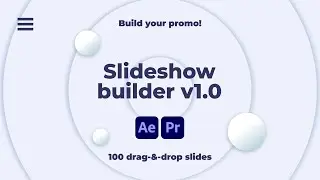 Slideshow Builder v1 | After Effects & Premiere Pro