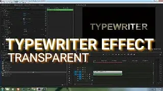 How to Make Transparent Typewriter Effect in Adobe Premiere Pro