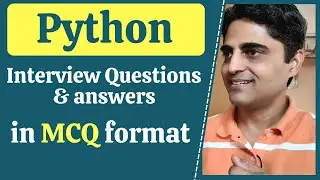 Python Interview Questions & Answers in MCQ Format. Top Python MCQs with Answer. Freshers MCQ Quiz