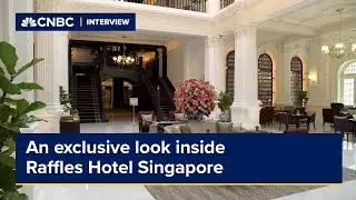 An exclusive look inside Raffles Hotel Singapore