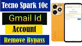 How to remove google id in tecno spark10c || tecno spark 10c google account delete