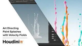 Houdini Paint Splash Tutorial