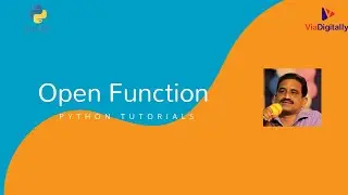 Open Function in Python | Python File Operations | Python tutorials for beginners