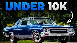 The COOLEST Classic American Muscle Cars for Under $10,000