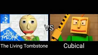Baldi's Basics Song - Basics in Behavior Part 2 (The Living Tombstone vs Cubical)
