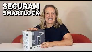 SECURAM Wifi EOS Smart Lock | Easy to Install Secure Deadbolt Door Lock With Finger Print Entry
