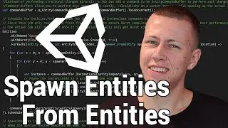 Unity ECS - Spawn Entites From Other Entities - DOTS Sample Project 5 [Old Version of ECS]