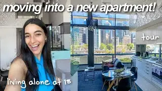 MOVING INTO A NEW APARTMENT! | decorating & organising *life update*