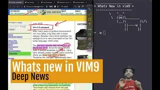 Whats new in Vim 9