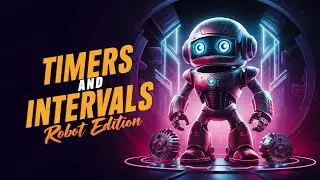 JavaScript Timers and Intervals Bonus Video: Robot Edition