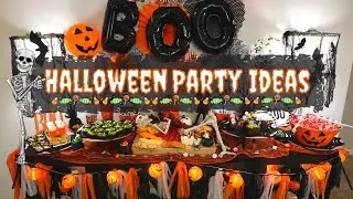 Halloween Party Ideas 👻🎃 | Party Decoration & Set Up Ideas for Halloween Party & Halloween Treats