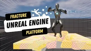 Unreal Engine - Fracture Platform Using Chaos Destruction - Tutorial