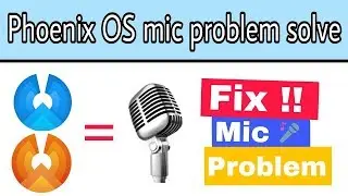 PHOENIX OS | HOW TO FIX PUBG MOBILE MIC NOT WORKING | INGAME WORKING MIC VIDEO  | WITH PROOF