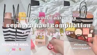 sephora haul compilation 🛍️💸 | new viral products 2024