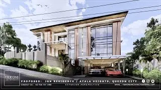 JGN Residence - 750+ SQM House - 700 SQM Lot - Tier One Architects