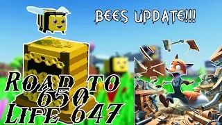 BEES UPDATE! - LIFE 647 - Block Tycoon Speedrun - Road to Life 650! (BLOCK TYCOON)