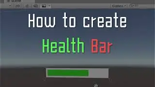 Unity3D How to : Create Health Bar GUI