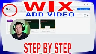 ✅  How To Add Video To Wix Website 🔴