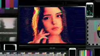 VHS CLITCH DISTORTION - 20 PHOTOSHOP ACTIONS