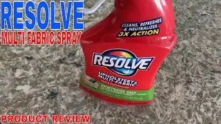 ✅  Resolve Upholstery Multi Fabric Spray 🔴