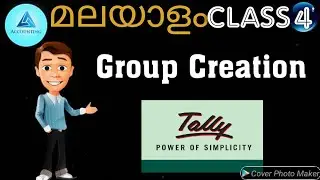 How to create a group in Tally ERP 9 ?