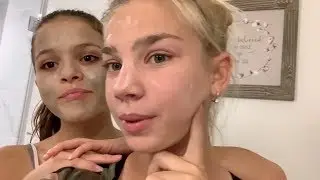 Влог!! НОЧЕВКА У ПОДРУЖКИ! УТРОМ ИДЕМ ВМЕСТЕ В ШКОЛУ
