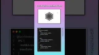 Html And Css Pulse Animation Video | How To Create Pulse Effect Using Html and Css | Coder Nobita