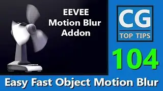 EEVEE Object Motion Blur Addon for Blender