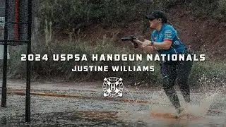 2024 USPSA Handgun Nationals / Justine Williams Stage 16