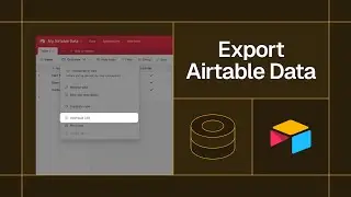 How to Export Data from Airtable