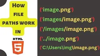 Html File Path Access | File Path access in html