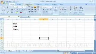 How to add a background picture to a worksheet in Excel 2007 -uCertify