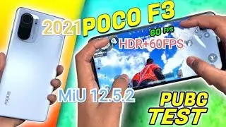 XİAOMİ POCO F3 PUBG TEST 2021 HDR+60FPS (SNAPDRAGON 870) 8/256