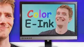 I Got The Worst Monitor Ever… In Color! - Dasung Paperlike Color E-Ink Monitor