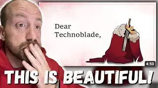 THIS IS BEAUTIFUL! A Tribute To Technoblade || Blaze of Glory (REACTION!)