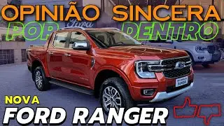 Nova Ford Ranger POR DENTRO: tudo novo na picape com motor V6 diesel! Melhor que Hilux, S10, Amarok?