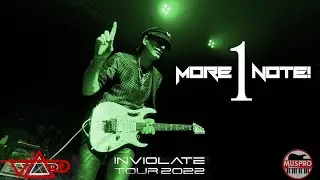 Steve Vai 2022: Insane Guitar Solo - One More Note!